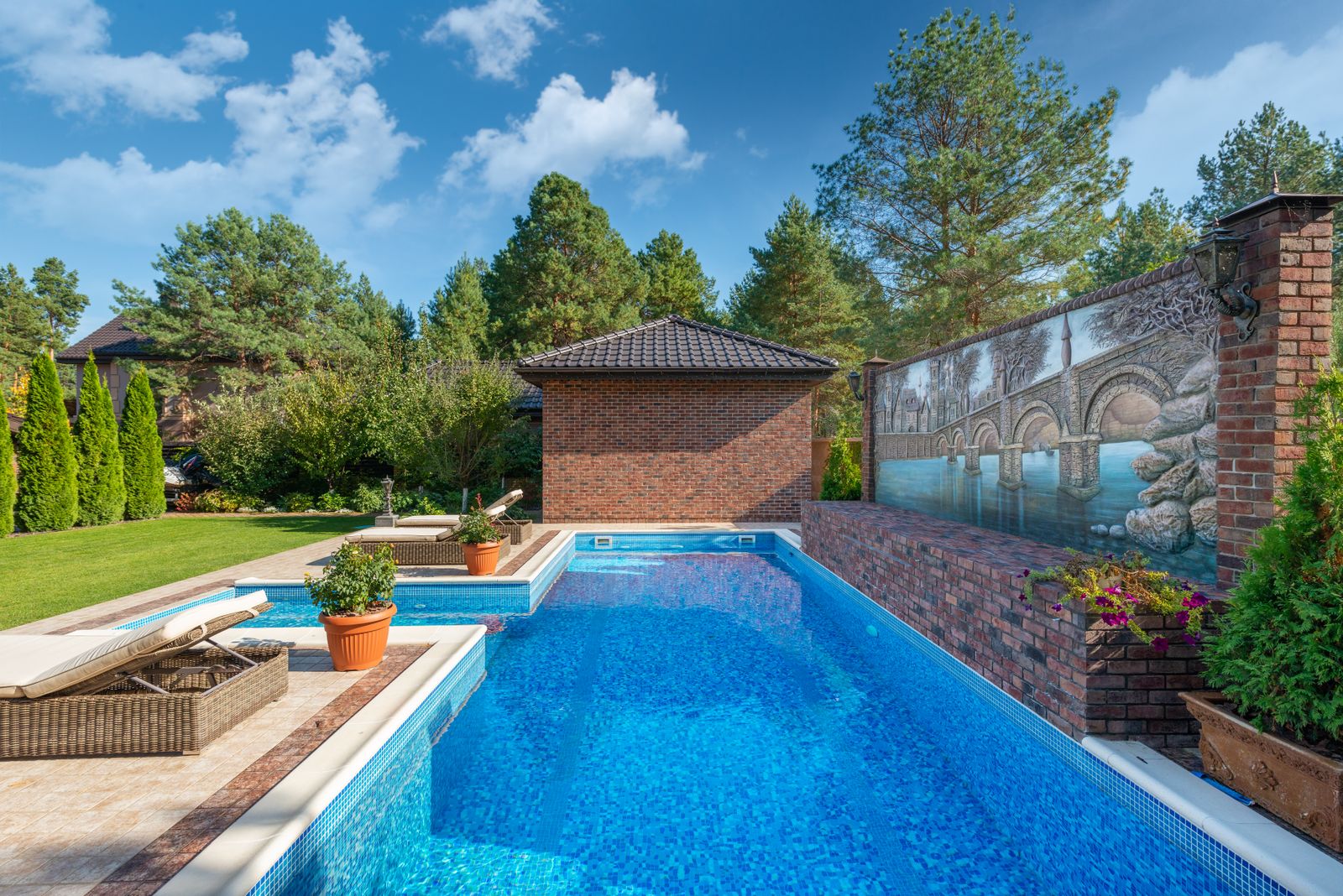 Outdoor space at 905 Cedar Branch Ct